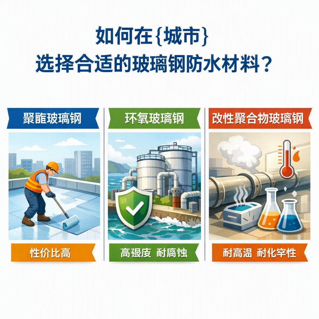 如何在柳州选择合适的玻璃钢防水材料？