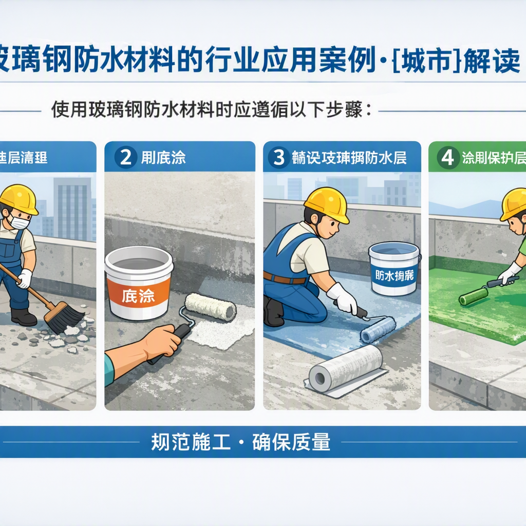 玻璃钢防水材料的行业应用案例，柳州解读