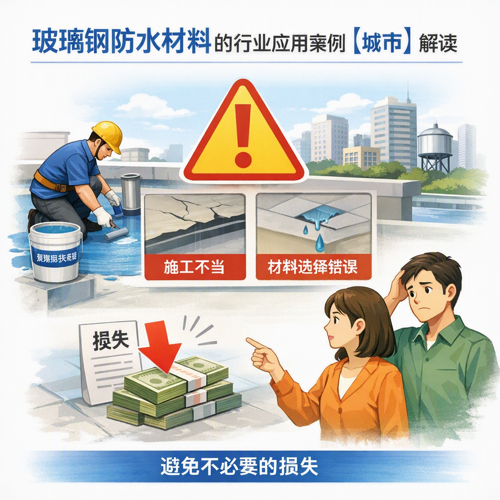 玻璃钢防水材料的行业应用案例，柳州解读