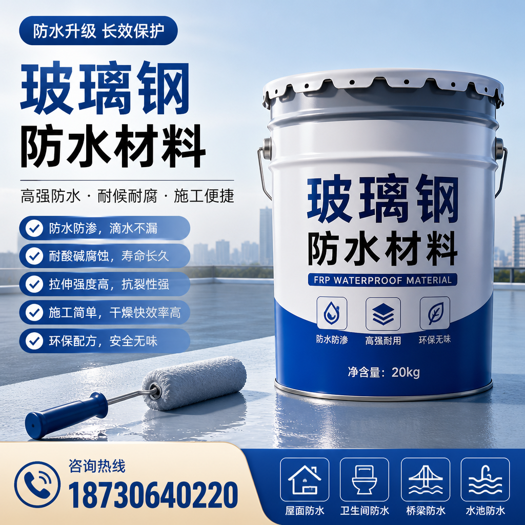 专家解析:玻璃钢防水材料的市场前景分析在 柳州
